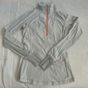 Lululemon half zip running top - size 4